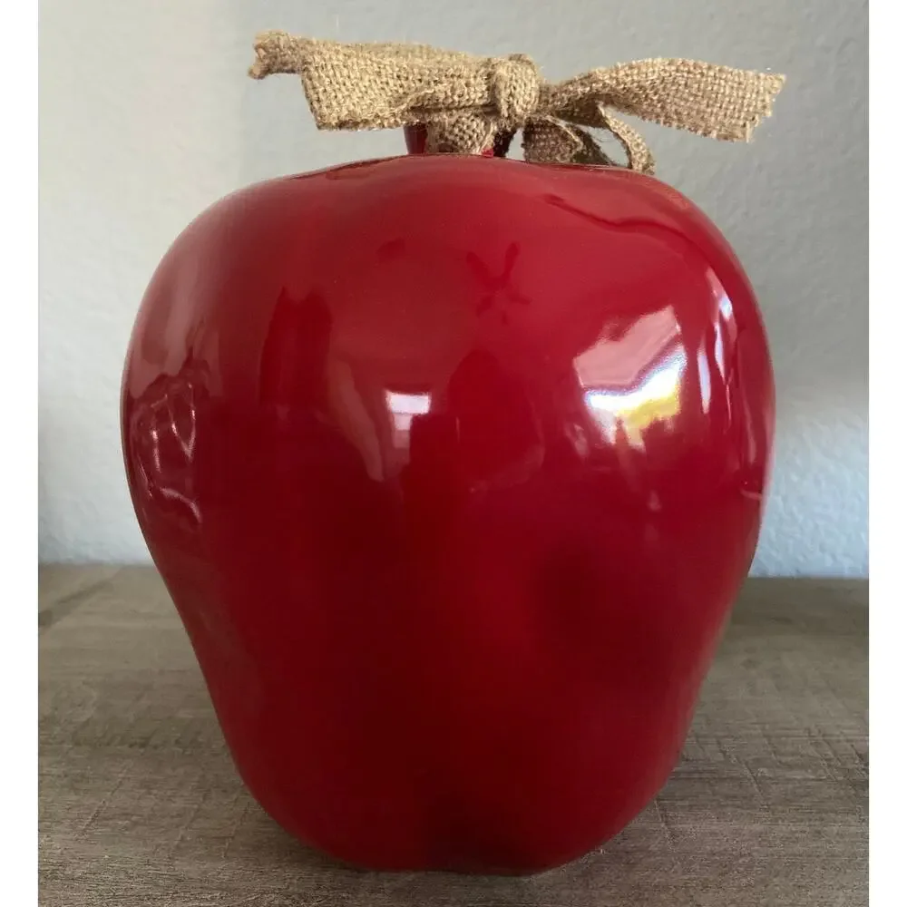 Rae Dunn Red Apple #1 Teacher Birdhouse